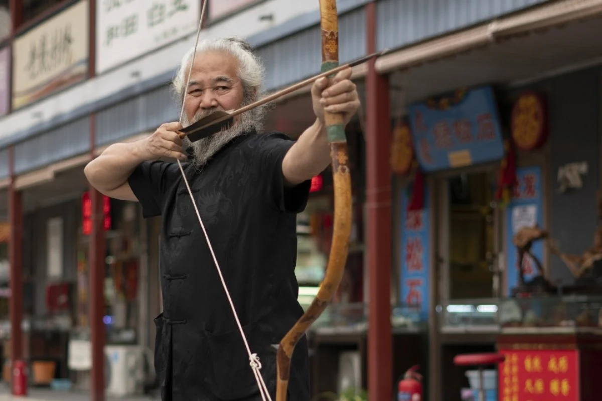 Ancient Chinese Ox horn longbow